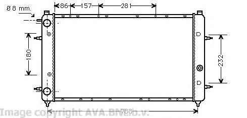

Радиатор Ava VWA2114