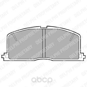 

Колодки тормозные Delphi LP460