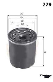 

Фильтр масляный MECAFILTER ELH4243
