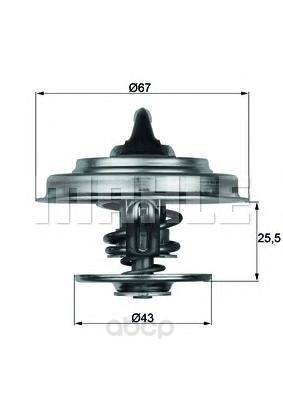 фото Термостат mahle tx1871d mahle/knecht