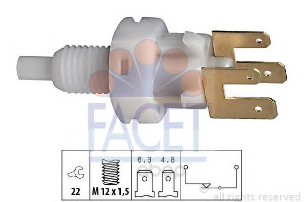 

Датчик стоп-сигнала Holden Barina 94-00, Opel Omega A Facet 71083