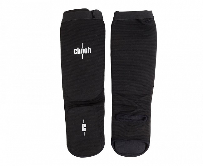 Защита голени и стопы Clinch Shin Instep Protector черная L 2700₽