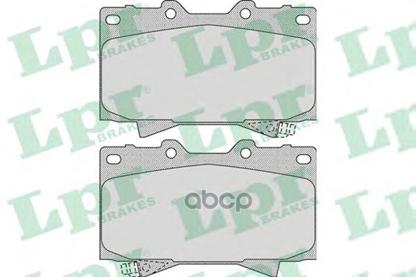 

Комплект тормозных колодок Lpr 05P1050