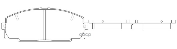 

Комплект тормозных колодок FIT FP1344