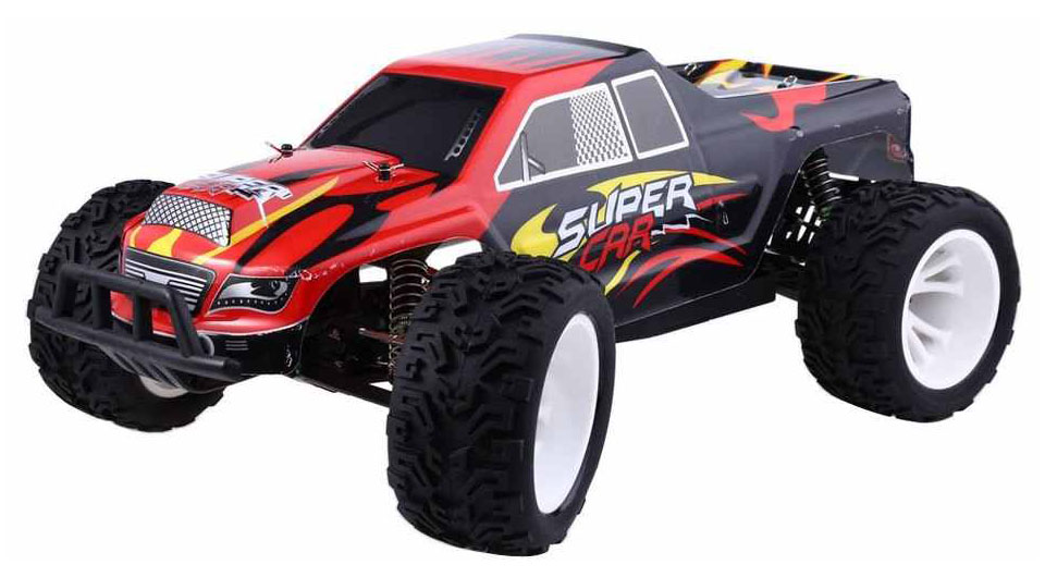 Радиоуправляемая машинка WL Toys Monster Truck L313 Красный atlas dinky toys 1412 de depannage truck red diecast models car collection