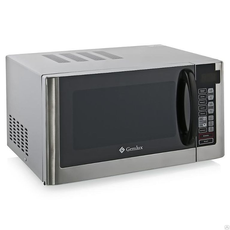 

Микроволновая печь с грилем Gemlux GL-MW90G28 silver, GL-MW90G28
