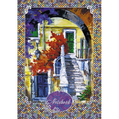 

Книга для записей "Живописный город" А6, 96л