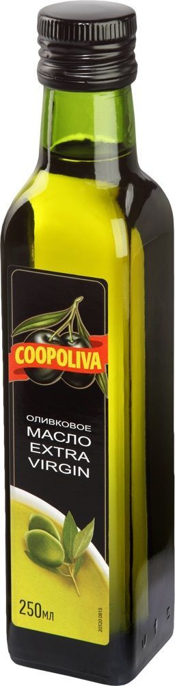 Масло оливковое Coopoliva нерафинированное extra virgin 250 мл