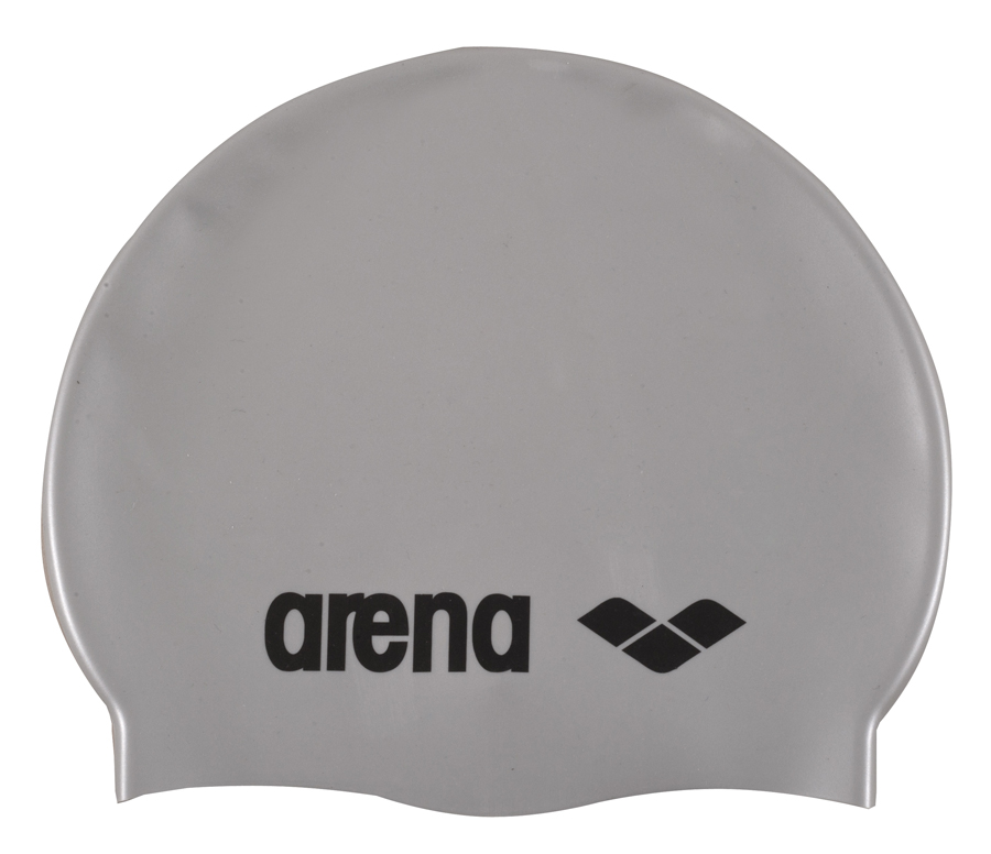 фото Шапочка для плавания arena classic silicone cap 51 silver