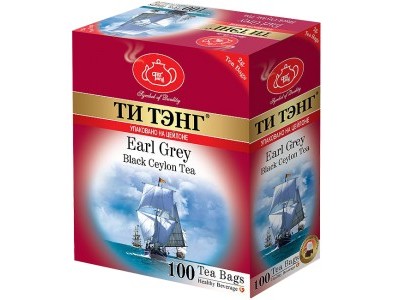 

Чай черный в пакетиках для чашки Ти Тэнг Earl Grey 100*2 г