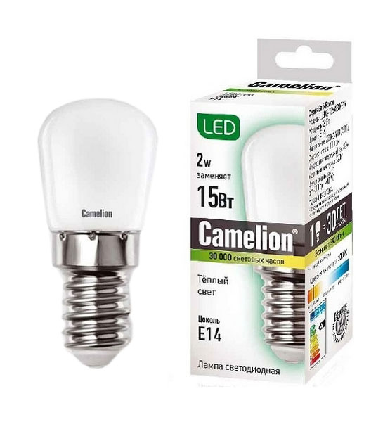 

Лампочка Camelion LED2-T26/830/E14