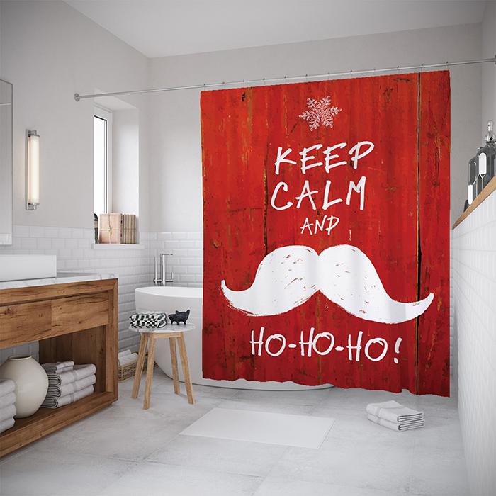 

Шторы для ванной JoyArty «Усы спокойствия» 180x200 см