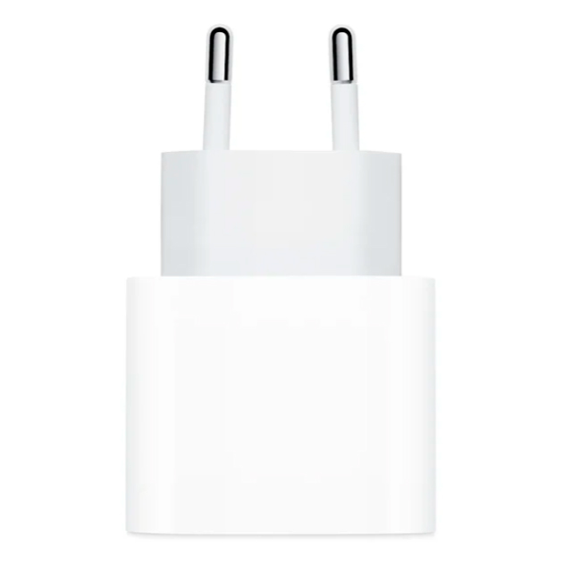 фото Сетевое зарядное устройство apple usb-c 18вт, 1xusb type-c, 2 a, (mu7v2zm/a) white