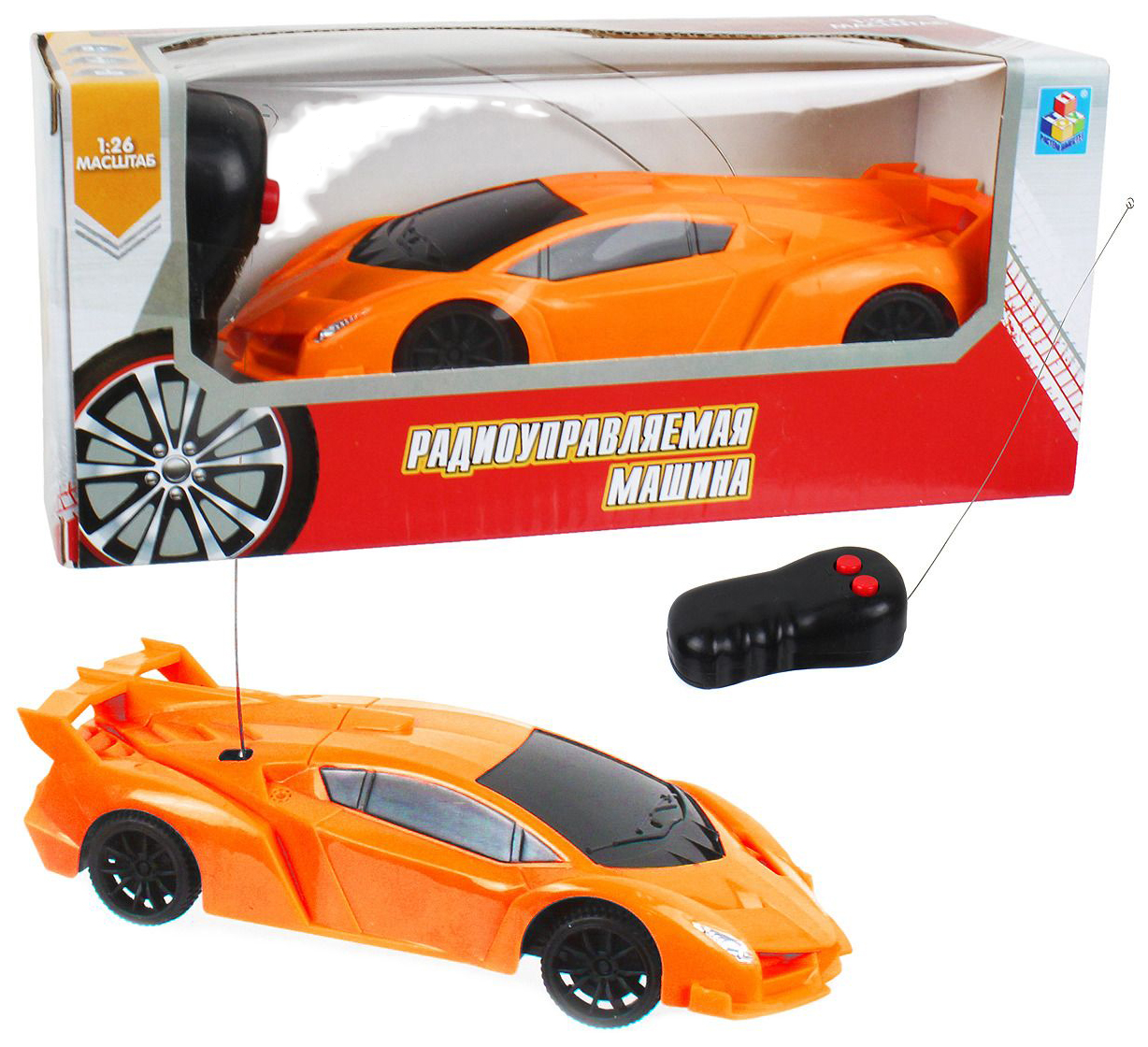 

Радиоуправляемая машинка 1toy Спортавто Т13839