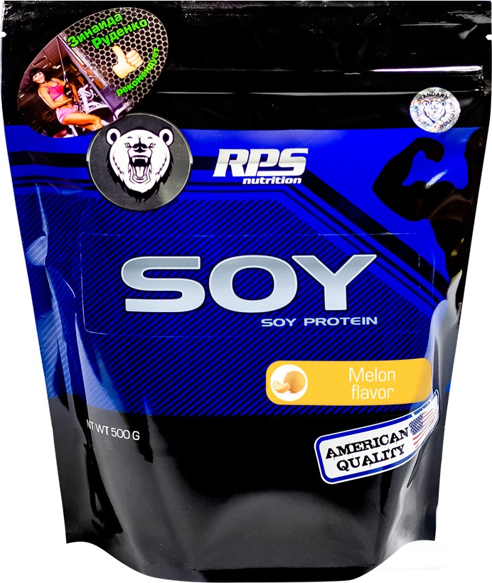 фото Протеин rps nutrition soy protein, 500 г, melon