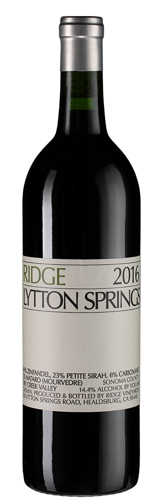 

Вино Lytton Springs, Ridge Vineyards, 2016 г.
