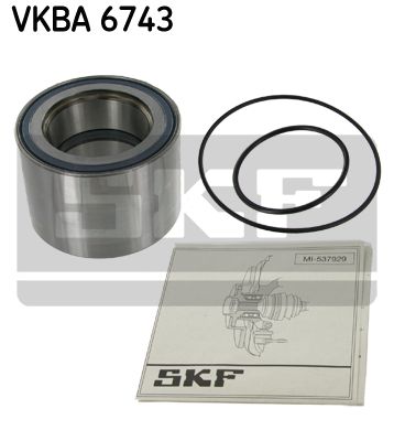 фото Комплект подшипника ступицы колеса skf vkba 6743