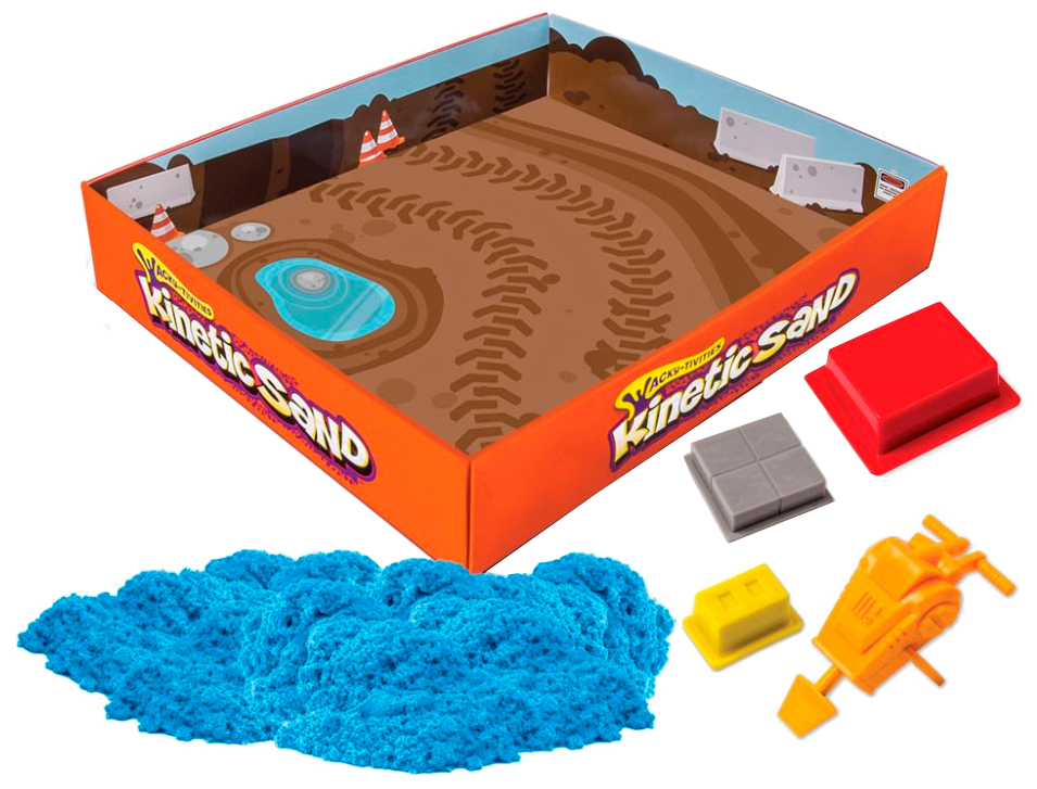 

Игровой набор c формочками Kinetic Sand, 285 гр. Spin Master