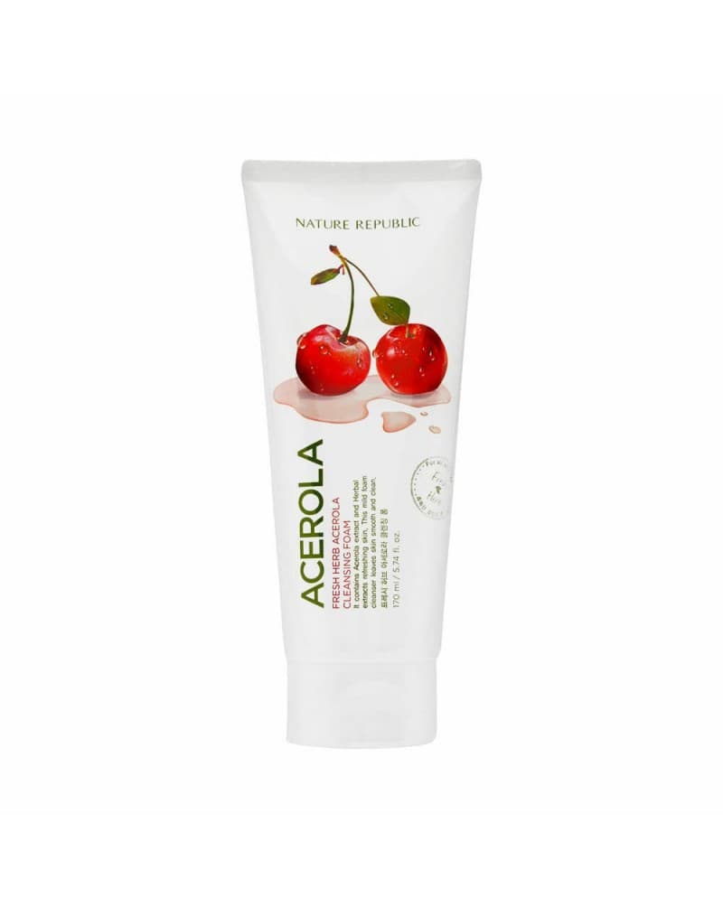 

Пенка для умывания FRESH HERB ACEROLA CLEANSING FOAM 170мл