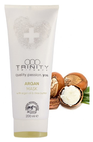 фото Маска для волос trinity hair care therapies argan oil mask 200 мл