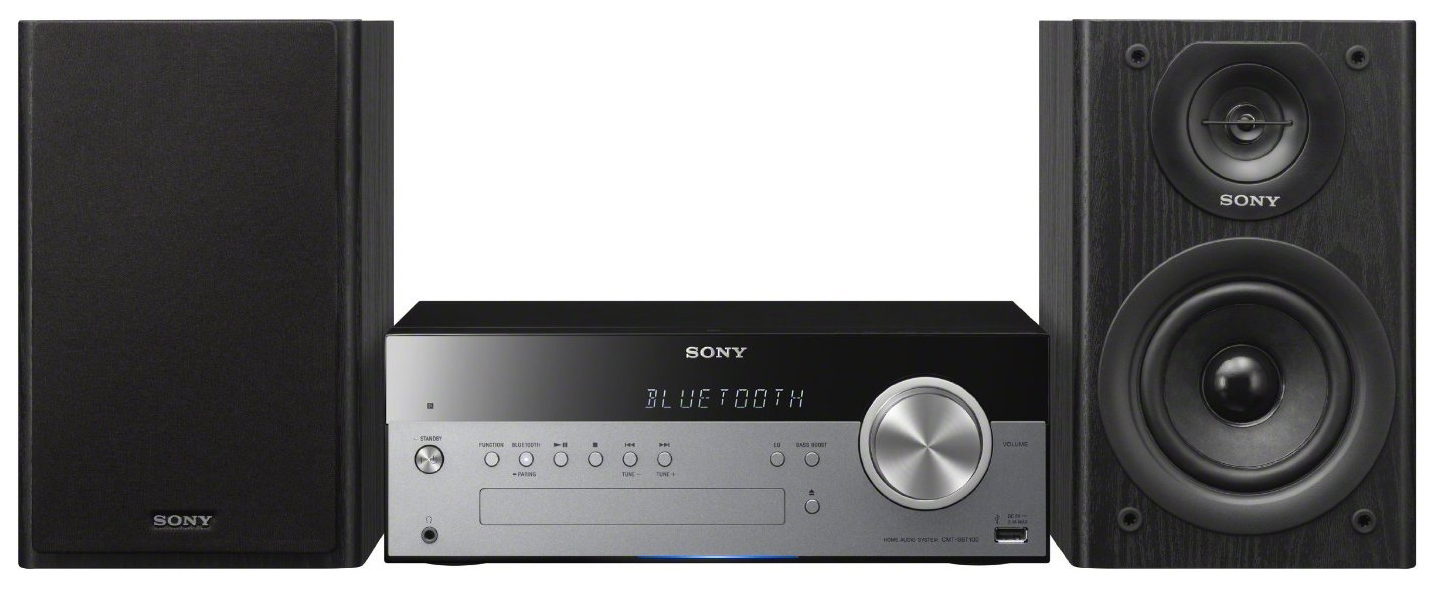 

Музыкальный центр Sony CMT-SBT100 Black, CMT-SBT100
