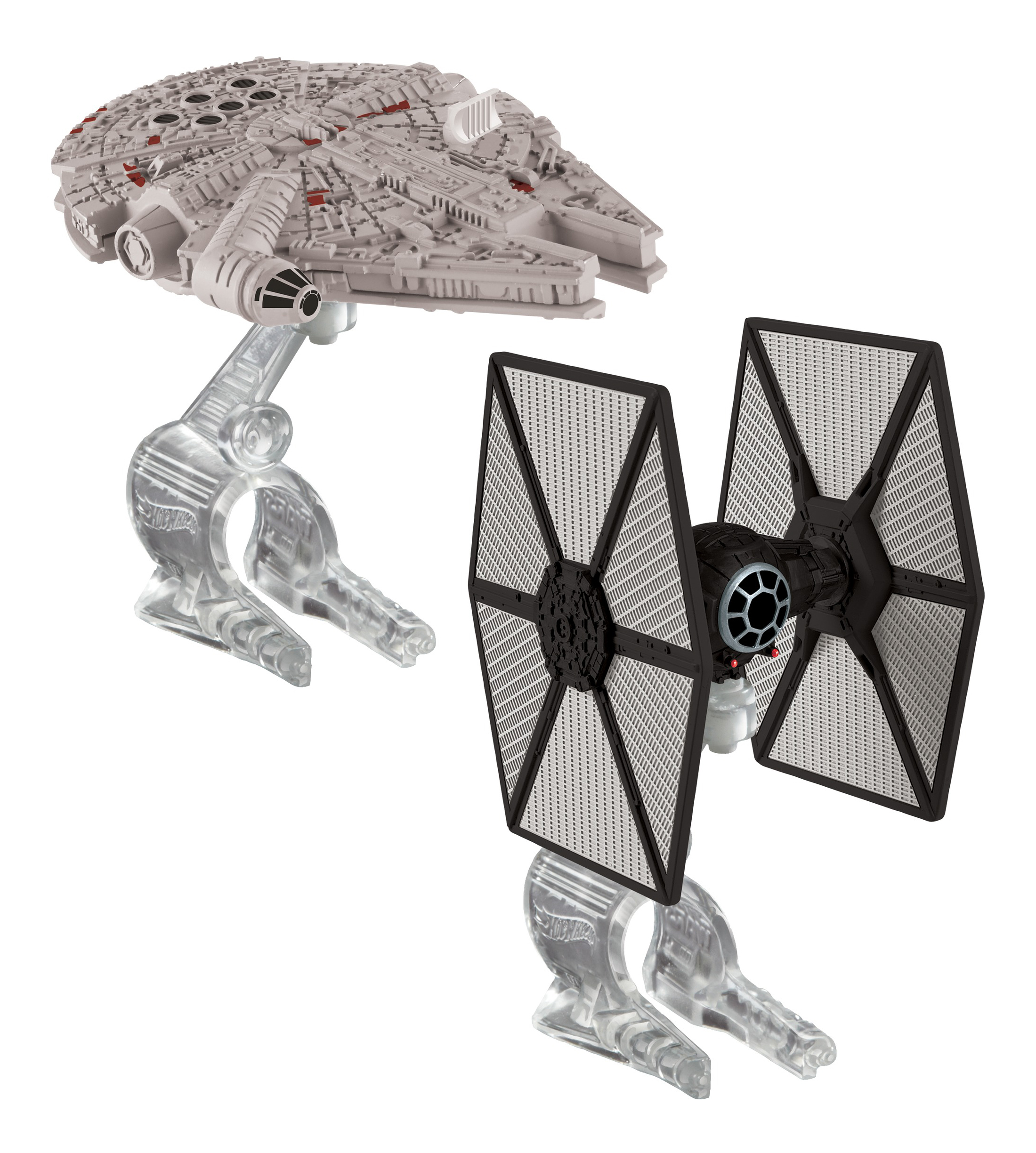 

Набор звездных кораблей Hot Wheels Star Wars TIE Fighter + Millenium Falcon CGW90 CGW95
