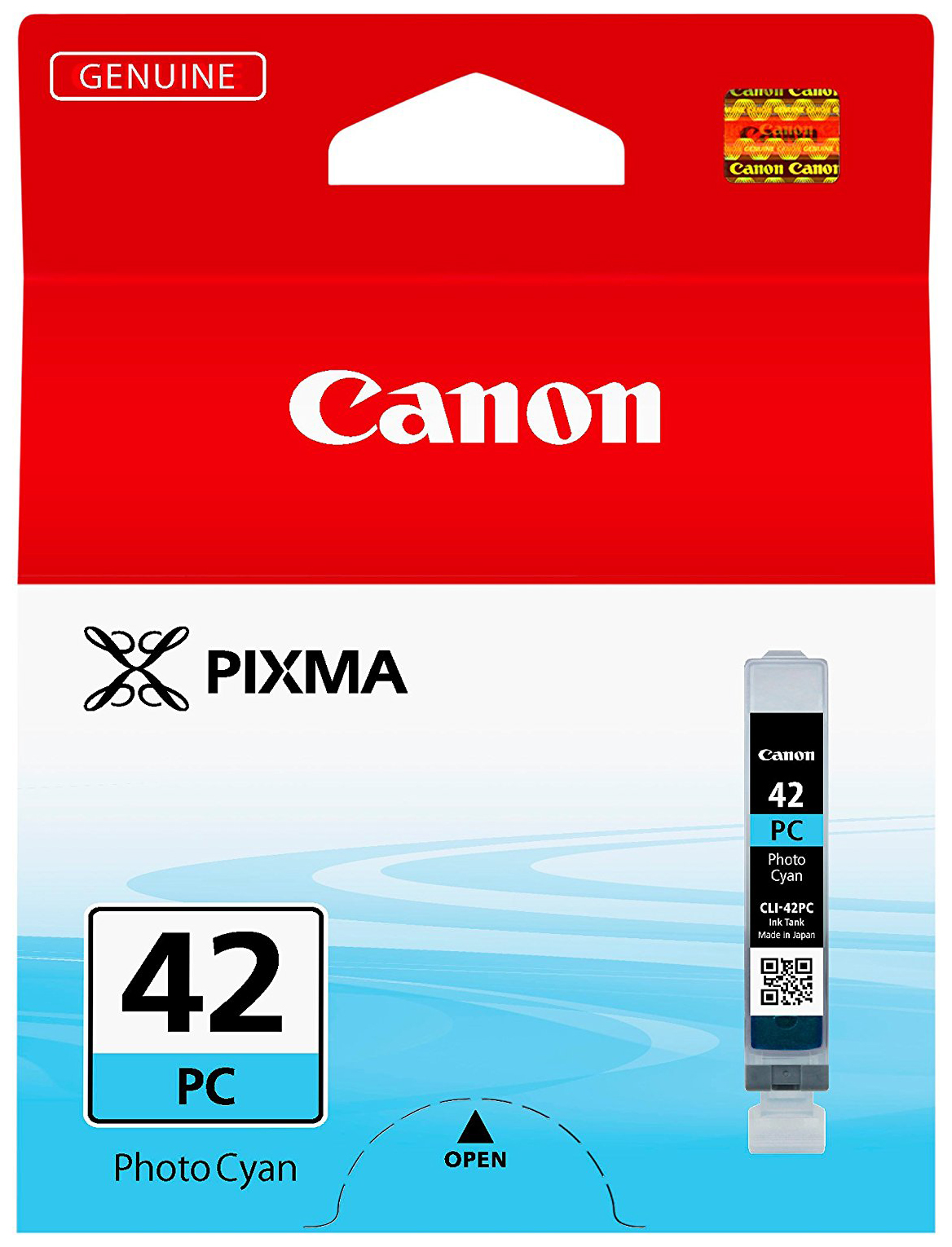 фото Картридж для струйного принтера canon cli-42pc (6388b001) голубой, оригинал