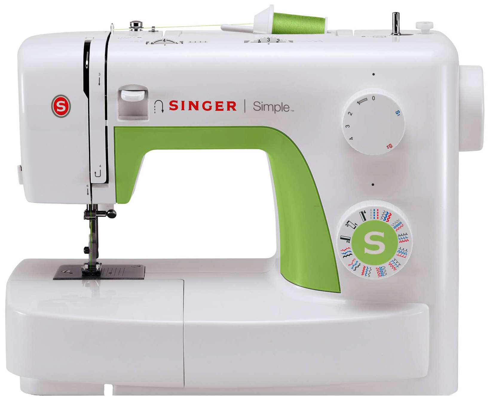 Швейная машина Singer Simple 3229 швейная машина aurora 530 белый голубой зеленый