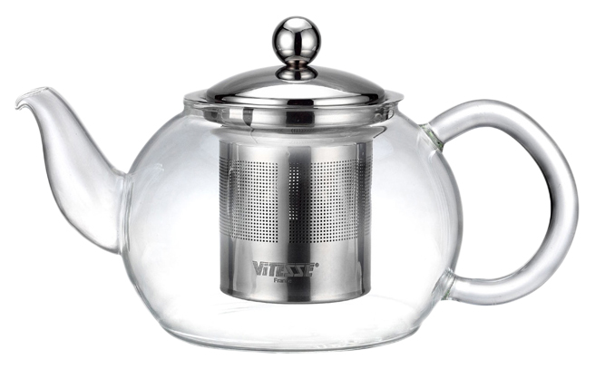 Заварочный чайник Vitesse Cadee VS-1691 Серебристый