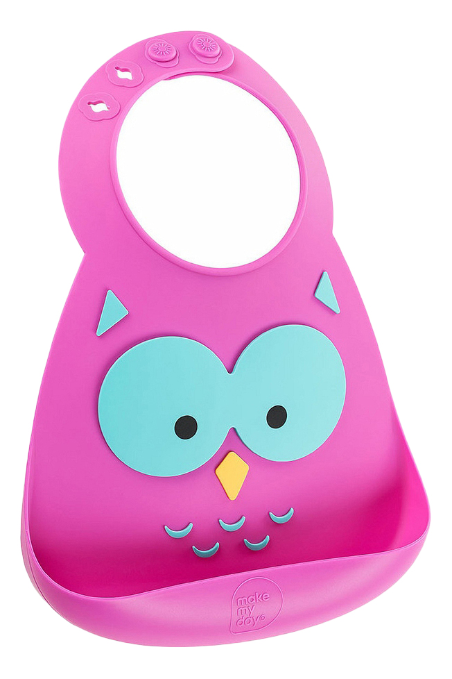 фото Нагрудник make my day baby bib owl