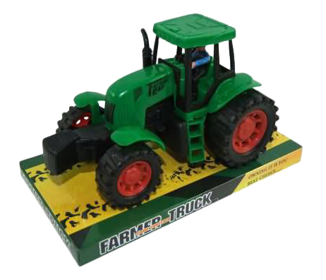 

Трактор Farmer Truck зеленый, Зеленый;черный;красный, farmer Truck зеленый