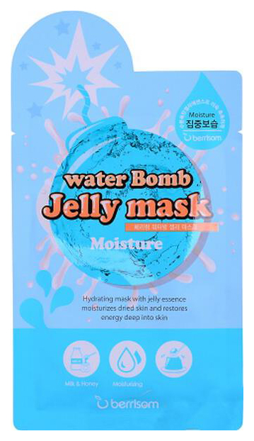 фото Маска для лица berrisom water bomb jelly mask - moisture 33 мл