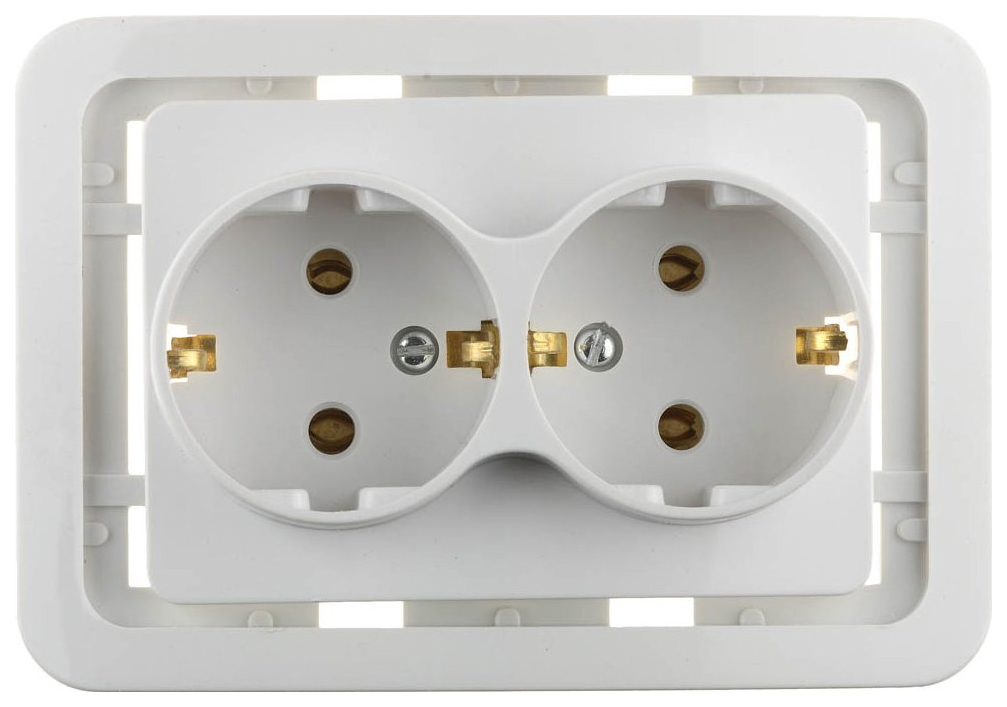 

Электрическая розетка СВЕТОЗАР SV-54107-W, sV-54107-W