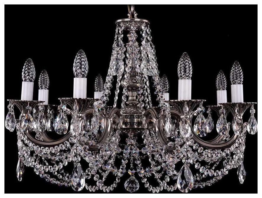 

Люстра подвесная Bohemia Ivele Crystal 1702/8/265/C/NB