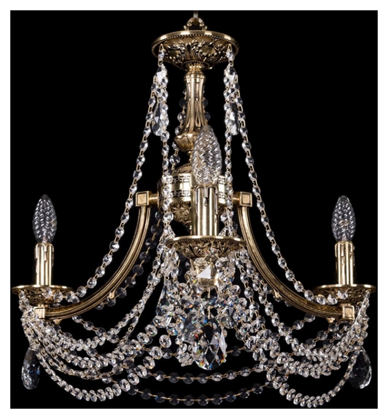 

Люстра подвесная Bohemia Ivele Crystal 1771/3/190/C/GB