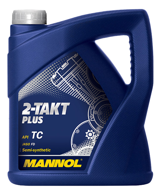 Моторное масло Mannol 2-Takt Plus 0W30 4л