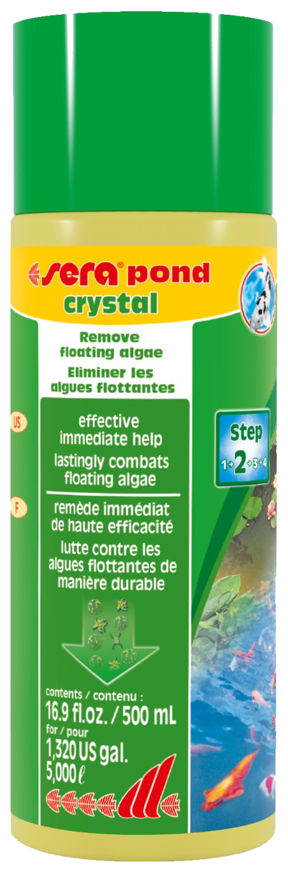 

Средство для борьбы с водорослями в пруду Sera Pond CRYSTAL 500мл, Pond CRYSTAL