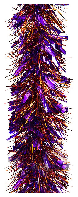 Мишура елочная Морозко М0846 200 см фиолетовый