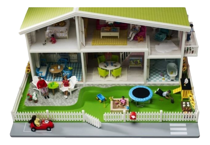 

Кукольный дом Lundby Классический, Белый, Классический
