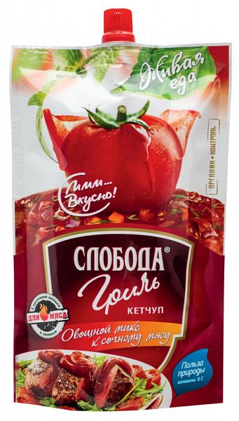 Кетчуп Слобода гриль 350 г