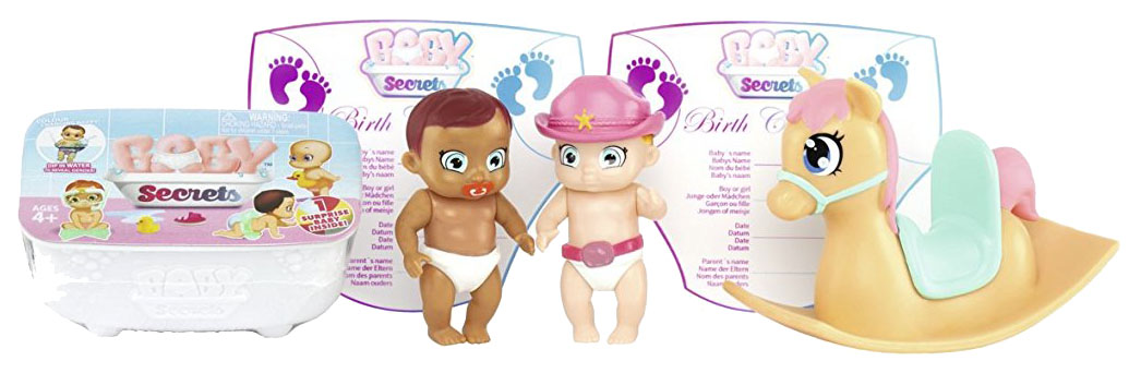 фото Игровой набор животных zapf creation baby secrets 930-144 с лошадкой-качалкой