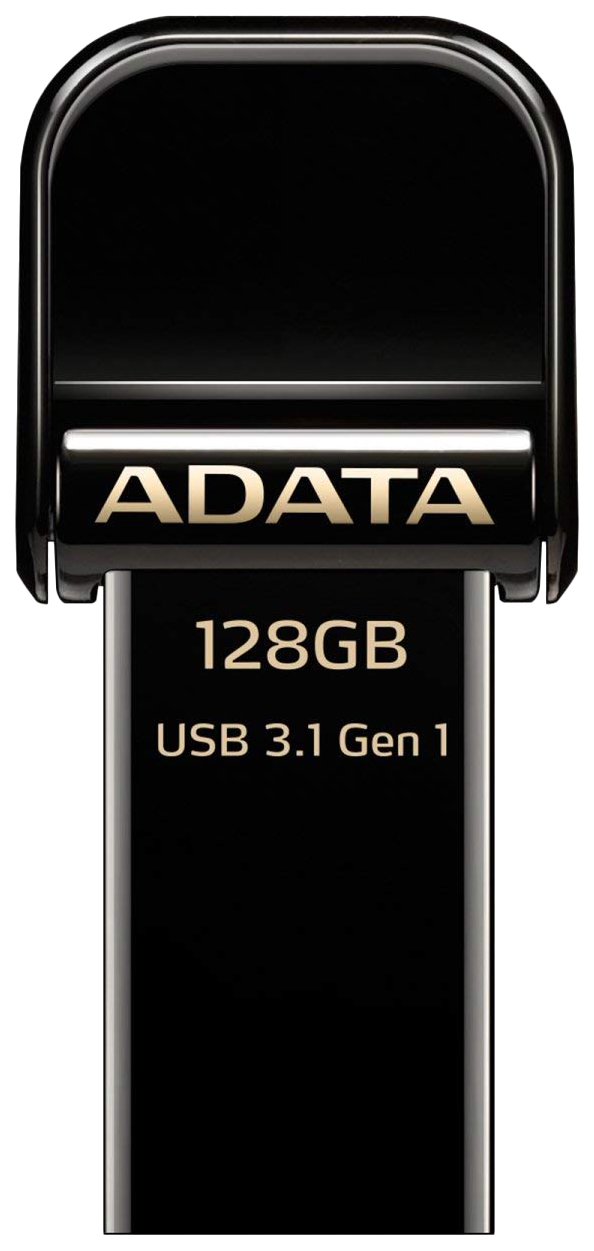 фото Флешка adata i-memory ai920 128гб black (aai920-128g-cbk)