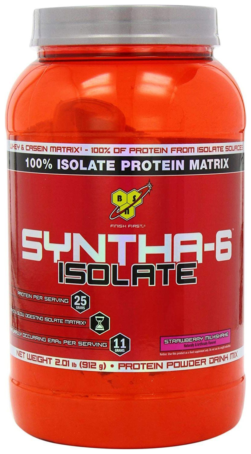 Протеин BSN Syntha-6 Isolate, 920 г, strawberry milkshake