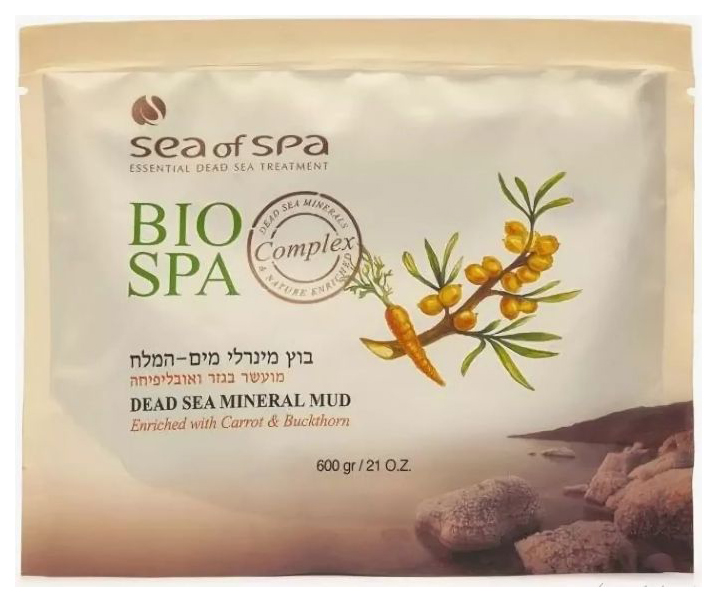 Средство для очищения Sea of Spa Минеральная грязь Мертвого моря Bio Spa 250 г sea of spa грязь для тела мертвого моря 600