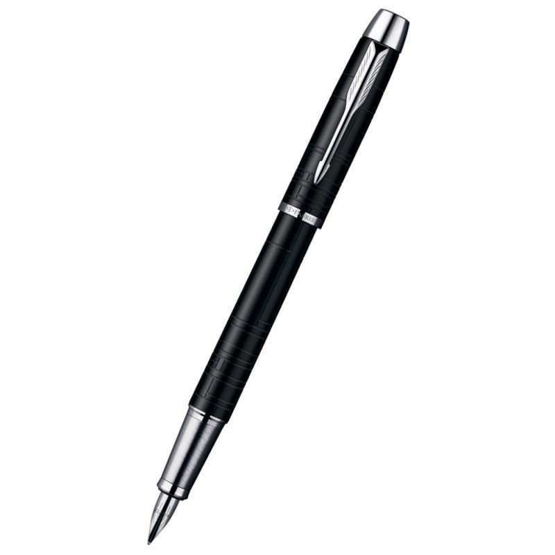 

Ручка перьевая Parker IM Premium - Matt Black CT, F