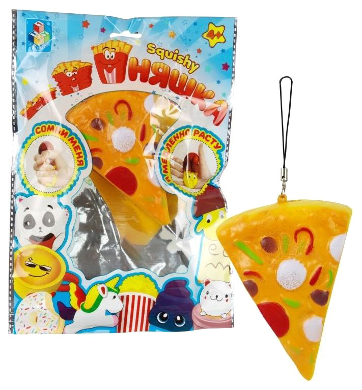 

Игрушка-антистресс 1Toy М-м-мняшка Squishy Пицца Т12401, Т12401