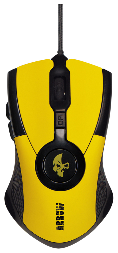 Игровая мышь Jet.A Arrow JA-GH35 Yellow/Black