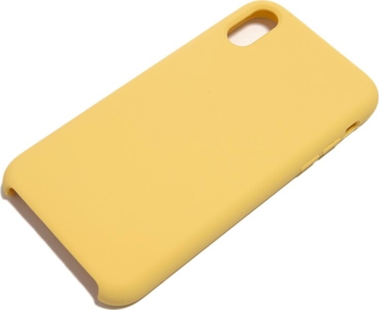 фото Чехол tfn для iphone xr rubber e4 yellow