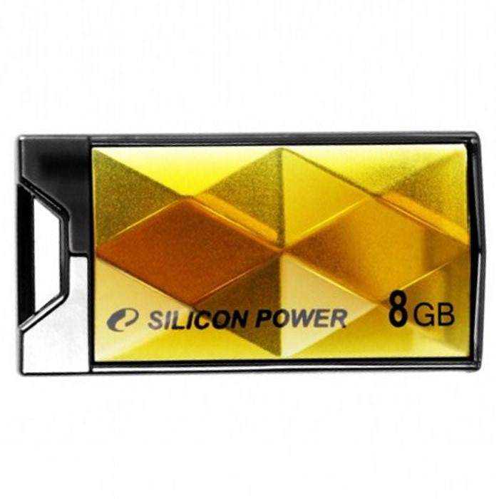 

Флешка Silicon Power Touch 850 8ГБ Gold (SP008GBUF2850V1A), Touch 850