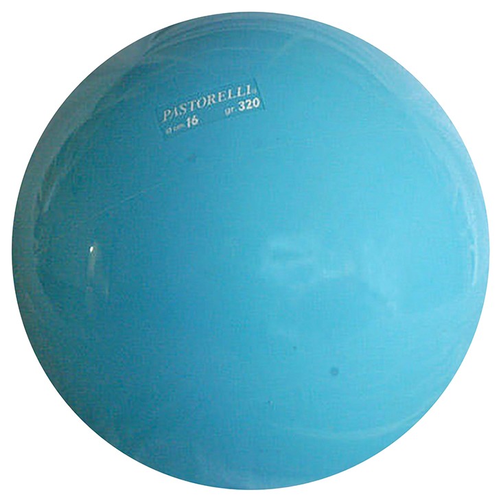 фото Мяч pastorelli 00231 голубой, 16 см